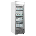 Tefcold Displaygefrierschrank UFSC1450GCP NF Silver, Weiß, EEK C – Bild 2