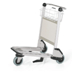Was Germany Airport Trolley, 93 x 67 x 104 cm, Aluminium