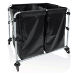 Was Germany Wäschewagen Double, 90 x 66 x 86 cm, Eisen, pulverbeschichtet, PVC