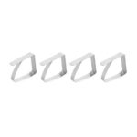 Hendi Tischdeckenklammer - 4 Stk., 4 Stk., 50x10x(H)40mm