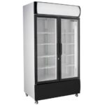 SARO Kühlschrank m. 2 Glastüren+Canopy Modell GTK 580