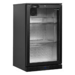 Tefcold Backbar-Kühlschrank BA6H, Schwarz, EEK A