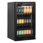 Tefcold Backbar-Kühlschrank BA6H, Schwarz, EEK A – Bild 2