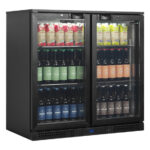 Tefcold Backbar-Kühlschrank BA21H, Schwarz, EEK A – Bild 2