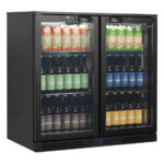 Tefcold Backbar-Kühlschrank BA26H, Schwarz, EEK A – Bild 2