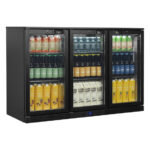 Tefcold Backbar-Kühlschrank BA31H, Schwarz, EEK B – Bild 2