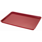 SARO ABS Tablett 600 x 400, Farbe: Rot, VPE 20