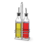 Hendi Menage Essig und Öl, 2x0,237L, 0,47L, 115x60x(H)325mm – Bild 2