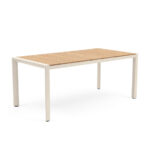 Barths Paros - Dining Tisch 210x90 cm, Teakholz - Sand