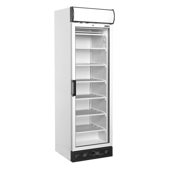 46986-UFFS371GCP.jpg Tefcold Displaygefrierschrank UFFS371GCP, Weiß, EEK C – Bild 1
