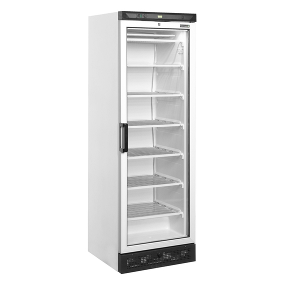 46987-UFFS371G.jpg Tefcold Displaygefrierschrank UFFS371G, Weiß, EEK C – Bild 1