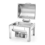 Hendi Chafing Dish GN 1/2, Spiegelglanz, Profi Line, 4L, 365x345x(H)345mm – Bild 4