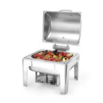 Hendi Chafing Dish GN 1/2, Spiegelglanz, Profi Line, 4L, 365x345x(H)345mm – Bild 2