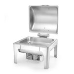Hendi Chafing Dish GN 2/3, Spiegelglanz, Profi Line, 6L, 395x405x(H)320mm – Bild 4