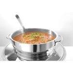 Hendi Suppen Chafing Dish, Spiegelglanz, Profi Line, 10L, ⌀420x(H)380mm – Bild 3