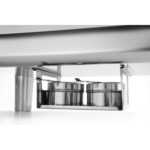 Hendi Chafing Dish GN 1/1, satiniert, Profi Line, 9L, 570x430x(H)290mm – Bild 5
