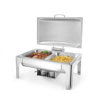 Hendi Chafing Dish GN 1/1, satiniert, Profi Line, 9L, 570x430x(H)290mm – Bild 2