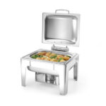 Hendi Chafing Dish GN 1/2, Satiniert, Profi Line, 4L, 365x370x(H)280mm – Bild 2
