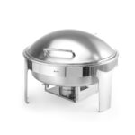 Hendi Chafing Dish rund, satiniert, Profi Line, 6L, 465x420x(H)320mm – Bild 3