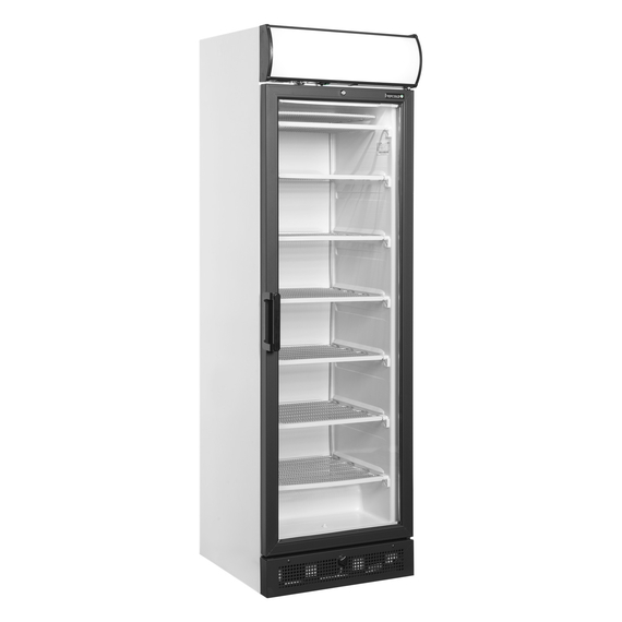 47055-UFSC371GCP.jpg Tefcold Displaygefrierschrank UFSC371GCP, Weiß, EEK C – Bild 1