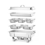 Hendi Chafing Dish, Set, Kitchen Line, 585x385x(H)315mm – Bild 4