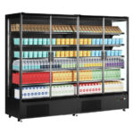 Tefcold Supermarkt-Multideck-Kühlschrank PC2500B, Schwarz RAL9005, EEK B – Bild 2