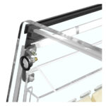 Tefcold Impuls-Kühlinsel in schwarz PDC126 VS SL LED, Schwarz / Glas, EEK D – Bild 4