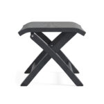 Barths Larino - Hocker, Anthrazit – Bild 3