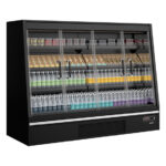 Tefcold Supermarkt-Multideck-Kühlschrank Galaxy+ GPL20FGD Black, Schwarz RAL9005, EEK B – Bild 2