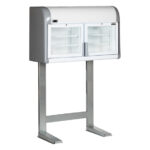 Tefcold Wandgefrierschrank MTF Mini, Weiß, EEK C