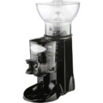 Professionelle Kaffeemühle von Cunill mit Mahlgutbehälter und manueller Steuerung