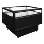 Tefcold Impuls-Kühl/Tiefkühlinsel in schwarz UHD201 /Black, Schwarz RAL9005, EEK F