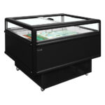 Tefcold Impuls-Kühl/Tiefkühlinsel in schwarz UHD201 /Black, Schwarz RAL9005, EEK F – Bild 2