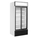 Tefcold Displaykühlschrank FSC891S, Weiß RAL 9016, EEK D