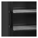 Tefcold Displaygefrierschrank in Schwarz UFSC371GCP Black, EEK C – Bild 3