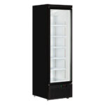 Tefcold Displaykühlschrank Atom Maxi C1DB, Schwarz RAL9005, EEK B
