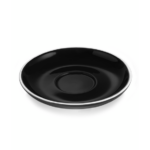 Was Germany Doppiountertasse Set ITALIA BLACK, für 4998 018, Set á 6 Stück, Porzellan