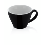 Was Germany Espresso doppio Set ITALIA BLACK, 180 ml, Ø 8,5 cm, Set á 6 Stück, Porzellan