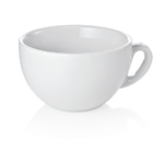 Was Germany Cappuccino Obertasse Set ITALIA WHITE, 280 ml, Set á 6 Stück, Porzellan