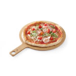 Hendi Pizzabrett mit Griff, ⌀356x(H)6mm – Bild 2