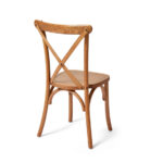Feros Crossback – Stapelstuhl, Holz/Hellbraun – Bild 2
