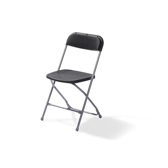50110-budget-folding-chair-grey-black-1.jpg Feros Budget – Klappstuhl, Grau/Schwarz – Bild 1