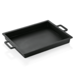 Was Germany Bräter mit 2 angegossenen Seitengriffen, 55 x 43,5 x 6,5 cm, Gusseisen