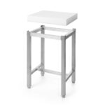 Hendi Sockel für Hackblock, Untergestell, 500x400x(H)750mm – Bild 2