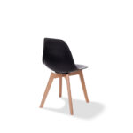 Feros Keeve – Stapelstuhl, Holz/Schwarz – Bild 2