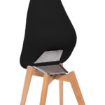 Feros Keeve – Stapelstuhl, Holz/Schwarz – Bild 4