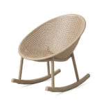 Barths Qosy - Outdoor-Schaukelstuhl, Sand