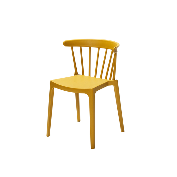 50904-windson-chair-yellow-1.jpg Feros Windson – Stapelstuhl, Gelb – Bild 1