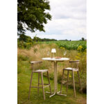 Feros Windson – Stapel Barstuhl, Sand – Bild 5