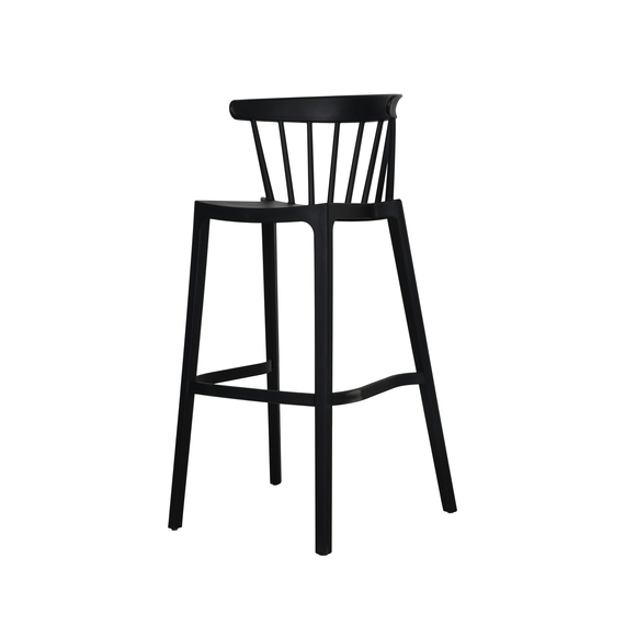 50910-windson-barchair-black-1.jpg Feros Windson – Stapel Barstuhl, Schwarz – Bild 1